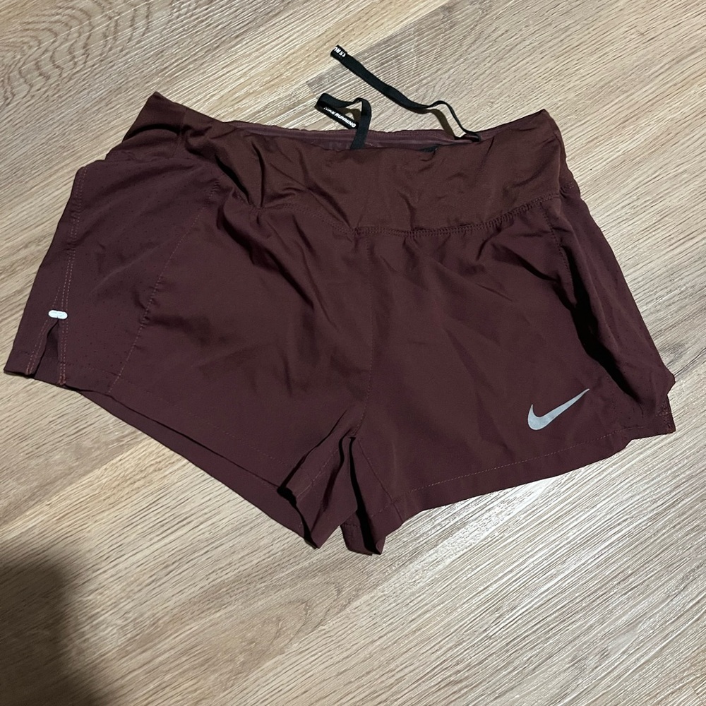 Nike Women's Maroon Athletic Shorts